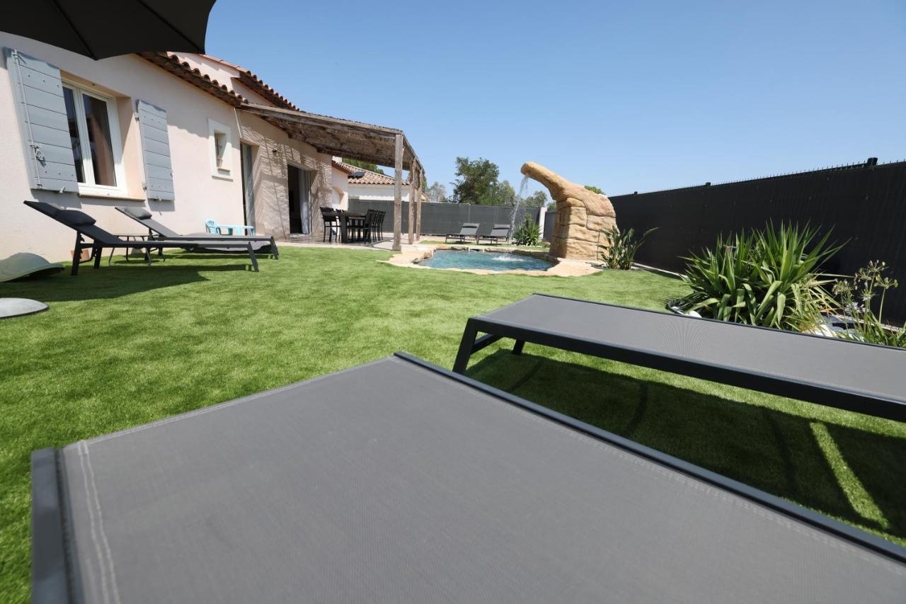 Superbe Villa Climatisee, Piscine, Jardin, Parking Le Plan-de-la-Tour Exteriör bild