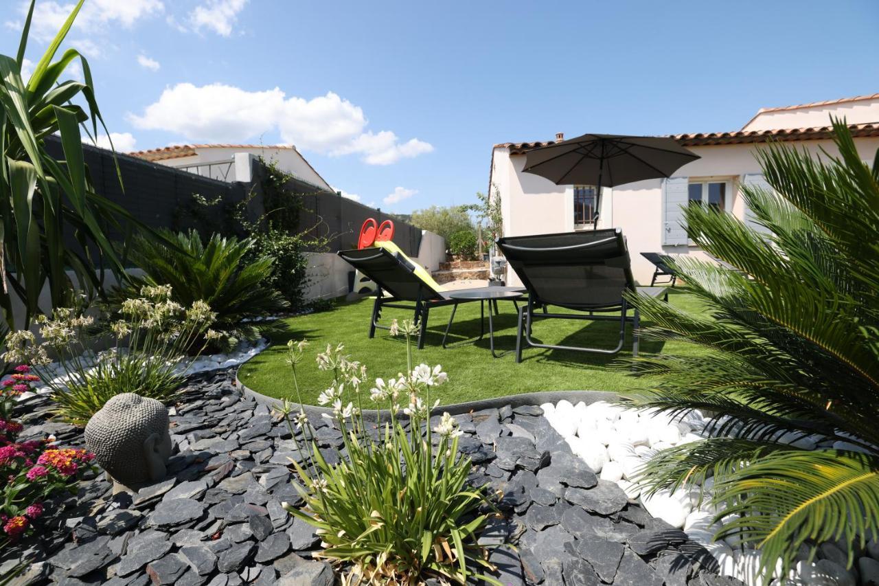Superbe Villa Climatisee, Piscine, Jardin, Parking Le Plan-de-la-Tour Exteriör bild